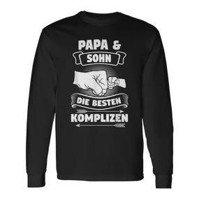 Papa Sohn Die Beste Komplizen Black S Langarmshirts - Seseable De