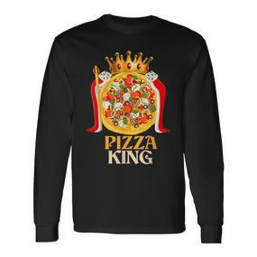 Pizza King Hemd Für Pizzaliebhaber Süße Pizza Langarmshirts - Seseable De