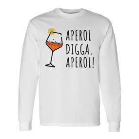 Aperol Digga Summer Alcohol Aperol Spritz S Langarmshirts - Seseable De