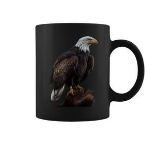 Genuine Eagle Sea Eagle Bald Eagle Polygon Eagle Tassen - Seseable De