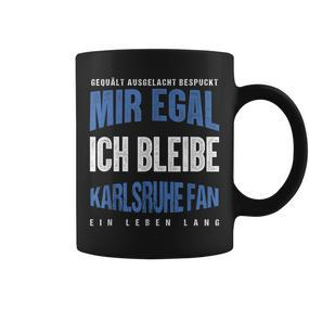 Mir Egal Ich Bleibe Karlsruhe Fan Football Fan Club Tassen - Seseable De