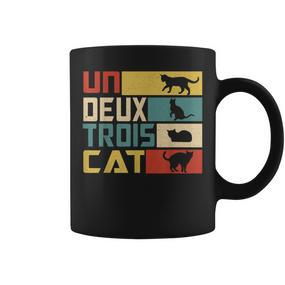 Un Deux Trois Cat French Word Game Cat Tassen - Seseable De