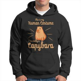 Capybara Haustierkostüm Für Capybara-Liebhaber Hoodie - Seseable De