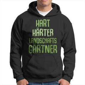 Hard Hardener Landscape Gardener Gardening Hoodie - Seseable De