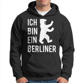 Ich Bin Ein Berliner Geschenke Berliner Bär Hoodie - Seseable De