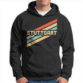 Stuttgart Vintage Retro S Hoodie - Seseable De