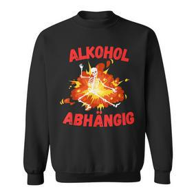 Alcohol Dependent Alcohol Sweatshirt - Seseable De