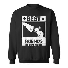 Best Friends For Life Rabbit Friends Rabbit Sweatshirt - Seseable De