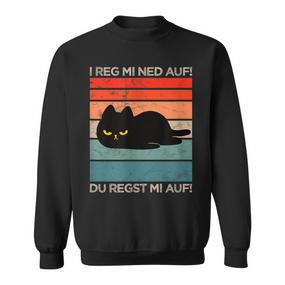Cat I Reg Mi Not Auf Evil Cat Sweatshirt - Seseable De