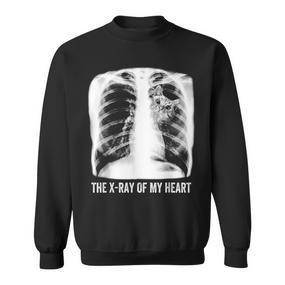Das Röntgenbild Meiner Herzkatze Sweatshirt - Seseable De