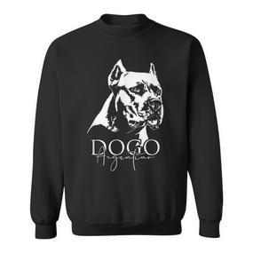 Dogo Argentino Dog Portrait Dog Sweatshirt - Seseable De