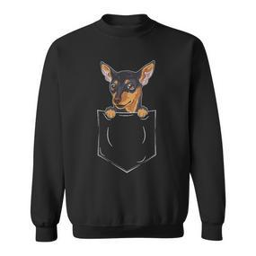 Dwarf Pinscher Bag Dog Pet Dog Dwarf Pinscher Sweatshirt - Seseable De