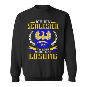Ich Bin SchlesierOberschlesia Schlesia Origin German Language Sweatshirt - Seseable De