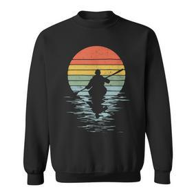 Kayak Vintage Horizon Motif Sweatshirt - Seseable De