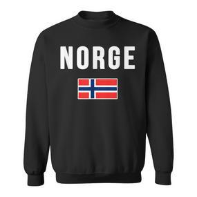 Norwegian Flag Norwegian Flag Sweatshirt - Seseable De