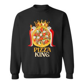 Pizza King Hemd Für Pizzaliebhaber Süße Pizza Sweatshirt - Seseable De
