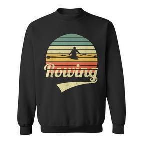 Rowing Rowing Outfit In Vintage Retro Style Vintage Sweatshirt - Seseable De