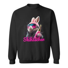 Skiing Ski Bunny Apres-Ski Sweatshirt - Seseable De
