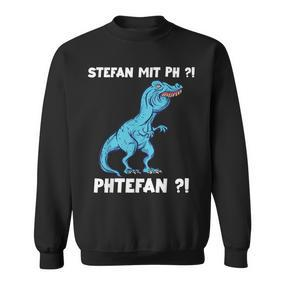 Trex Meme Dinosaur With Overbite Stefan With Ph Stephan S Sweatshirt - Seseable De