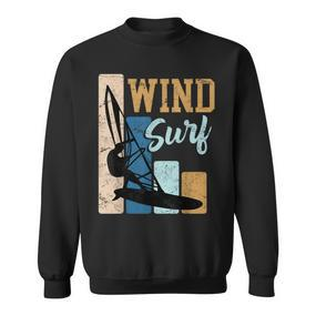 Windsurfer Windsurfintage Retro Surfer Sweatshirt - Seseable De