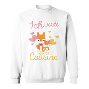 Großer Cousin 2024 Fuchs Motiv Sweatshirt für Kinder - Seseable De