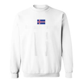Isländische Namen Fußball Island Sauf Trikot Mallorca Sweatshirt - Seseable De