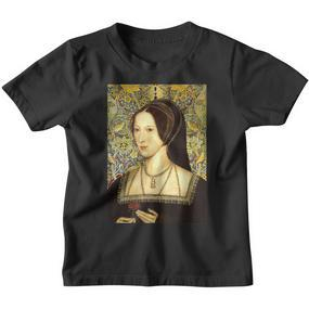 Anne Boleyn Portrait Kinder Tshirt - Seseable De