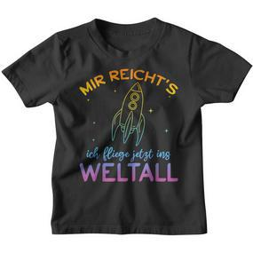 Astronaut Mir Reicht's Ich Fly Jetzt Ins Space Mir Reicht' Kinder Tshirt - Seseable De