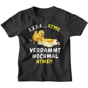 Atme Verdammt Nomal Atme Chick Kinder Tshirt - Seseable De