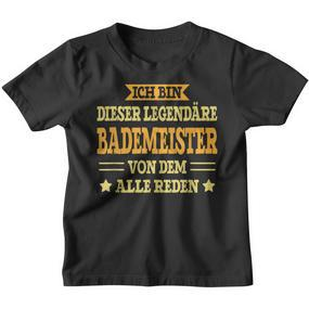 Bademeister Bademeister Profession Kinder Tshirt - Seseable De