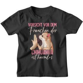 Beware Of The Frauchen Chihuahua Kinder Tshirt - Seseable De
