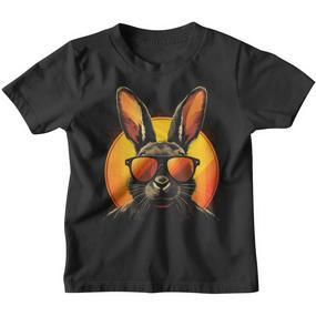 Cooler Haase Bunny Mit Sonnenbrille Ostern Kinder Tshirt - Seseable De