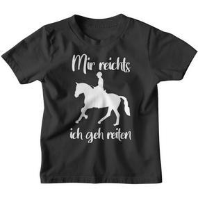 Mir Reichts Ich Geh Reiten Pferdede Kinder Tshirt - Seseable De