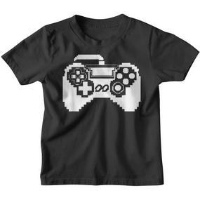 Game Controller Pixel Grafik Gamer Pc Spiele Kinder Tshirt - Seseable De