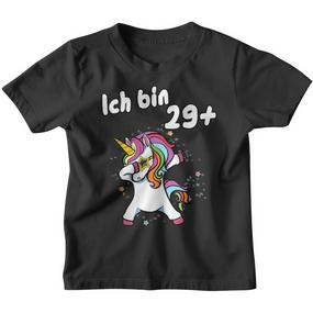 Ich Bin 29 Plus Unicorn Dab Dabbing Unicorn Kinder Tshirt - Seseable De