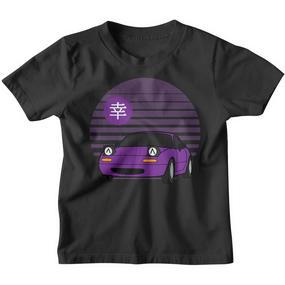 Kawaii Jdm Mx5 Na Purple Kinder Tshirt - Seseable De
