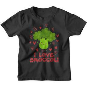I Love Broccoli S Kinder Tshirt - Seseable De