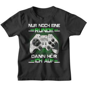Nur Noch Eine Runde Dann Hörlich Ich Auf Gamer Gamer N Kinder Tshirt - Seseable De