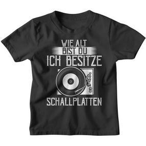 Record Collector Vinyl Record Player Retro Kinder Tshirt - Seseable De