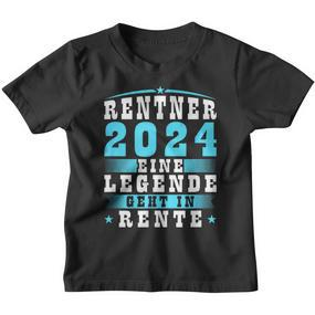 Rentner 2024 Eine Legende Geht In Rente German Kinder Tshirt - Seseable De