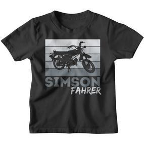 Simson Driver Ddr Moped Two Stroke S51 Vintage Kinder Tshirt - Seseable De