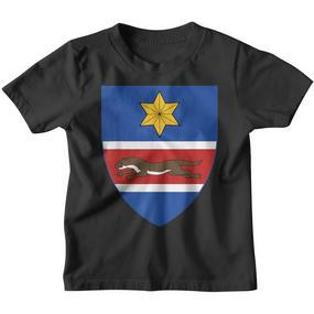 Slavonia Emblem Historical Croatia Region East Croatia Kinder Tshirt - Seseable De
