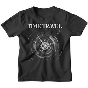 Zeitreise Steampunk Zeitwissenschaft Time Traveler Kinder Tshirt - Seseable De
