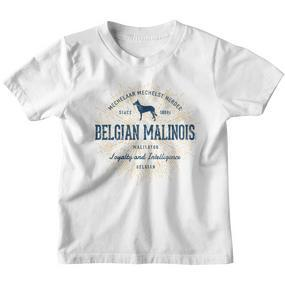 Belgian Malinois Vintage Belgian Shepherd Malinois Kinder Tshirt - Seseable De