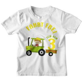 Children's Birthday Ich Bin 3 Jahre Traktor Boy Kinder Tshirt - Seseable De