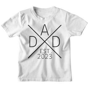 Werdender Papa Est 2023 Dad 2023 Stolzer Papa 2023 Kinder Tshirt - Seseable De