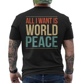 Alle Ich Wollen All I Want T-Shirt mit Rückendruck - Seseable De