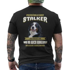 Berner Sennenhund Hund Berner Sennenhund T-Shirt mit Rückendruck - Seseable De