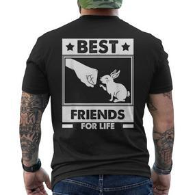 Best Friends For Life Rabbit Friends Rabbit T-Shirt mit Rückendruck - Seseable De