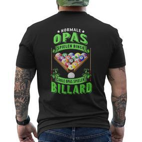 Billiard Snooker Slogan 8 Ball Pool Billiard Cue T-Shirt mit Rückendruck - Seseable De